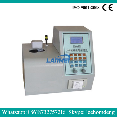 Laboratory Caementa Free calcium cadmiae Tester