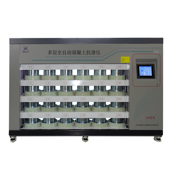 Automatic signantes concretum impermeability testis