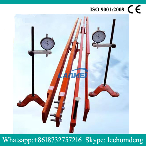 Stabatque Pavement Deflection 5.4m Beckman trabem stratum clauditur deflectionum tester resilient deflectionis tester 3.6 7.2m