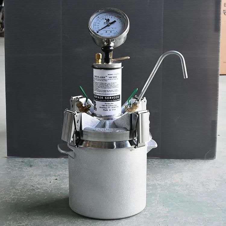 7l recens caeli Contentusus test aer entrainment meter
