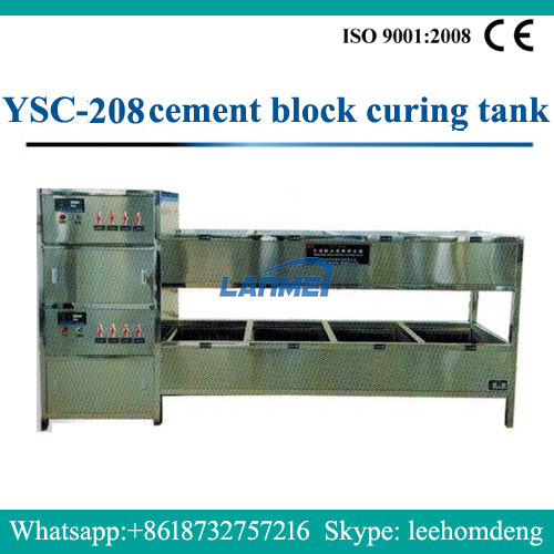 Curing Tank in concreto specimens