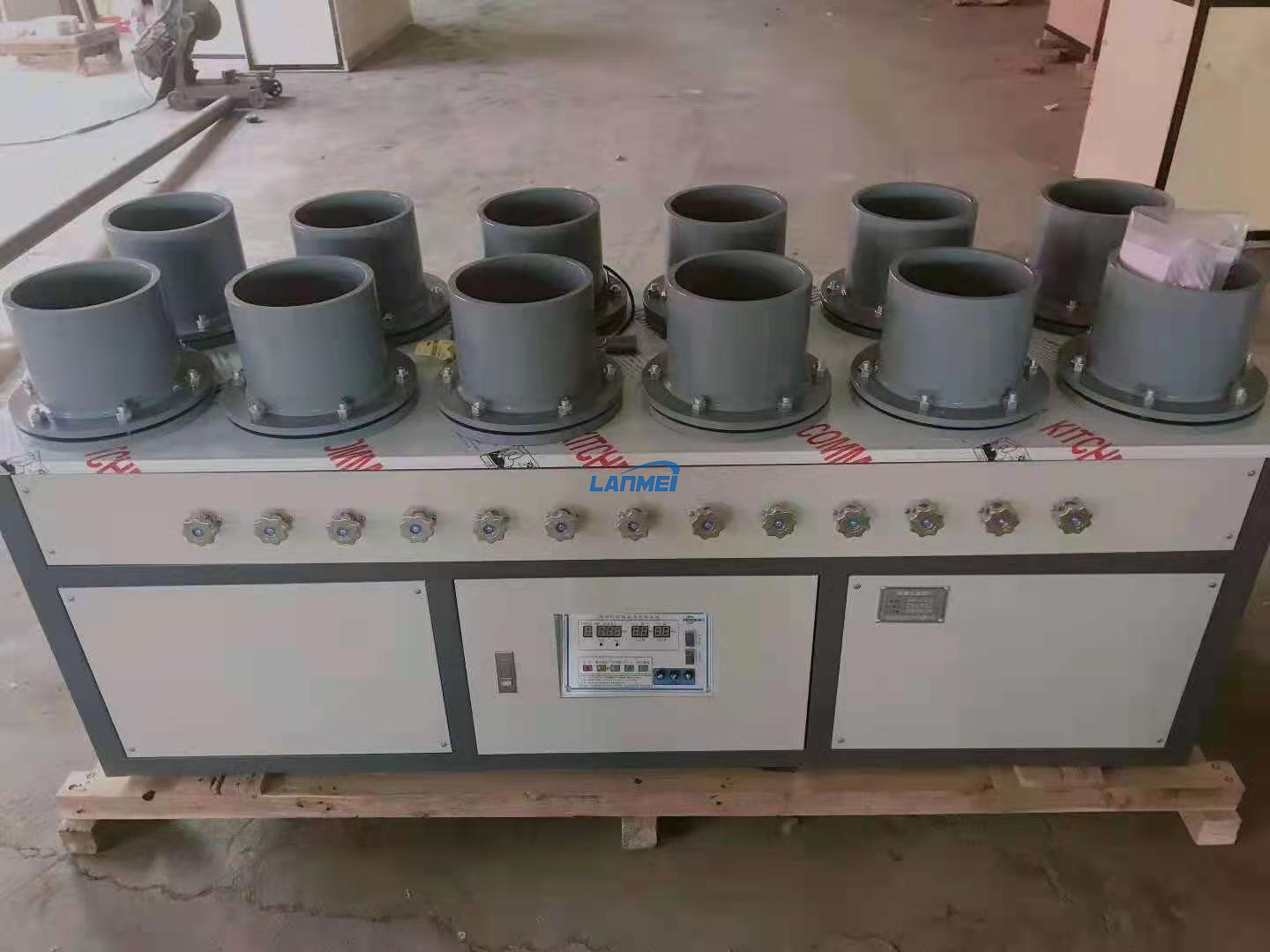 Laboratory concretum permeability instrumentum