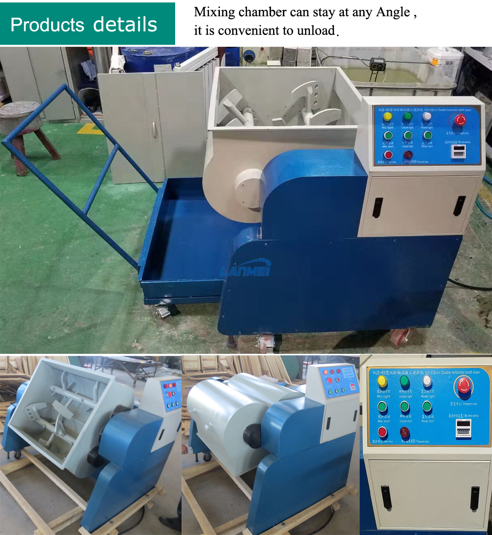Sina HJS-LX Didymus Shaft Padle Lab concretum Mixer