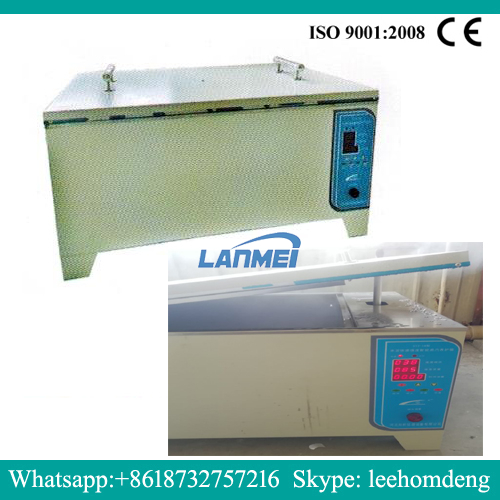 Laboratory usus vapor curatio cisternina for pipe mole caementa