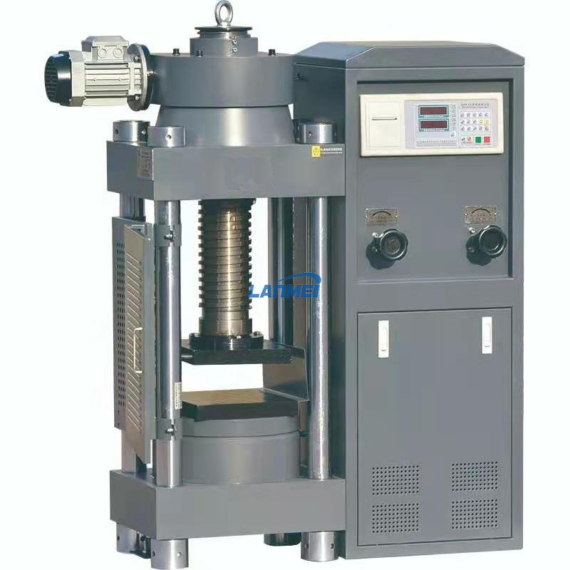 200ton manual concretum angustos compressive viribus testis machina