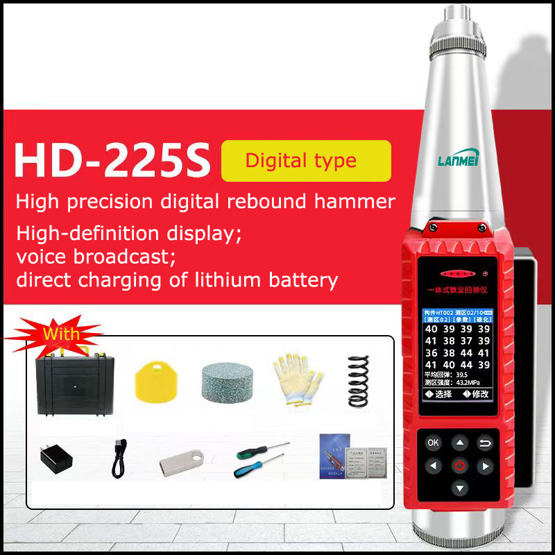 Precision Digital Schmidt Concrete Resilonit Testing Hammers