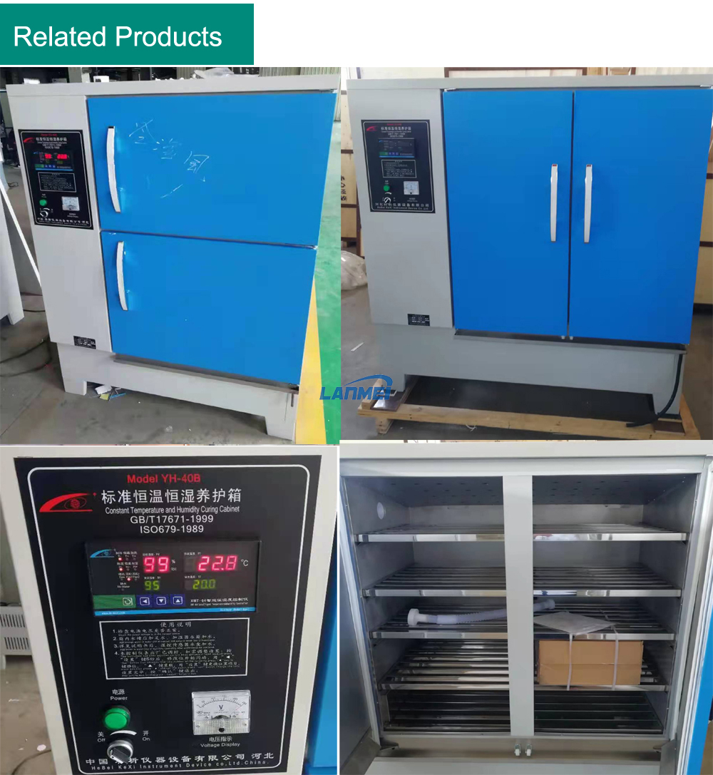 Lab Latin concretum caementa curing camera
