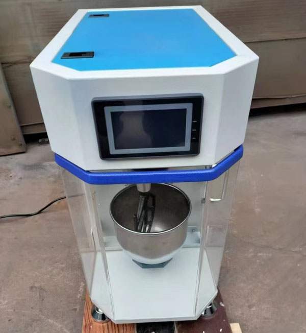 LCD tactus screen Laboratory Cementa Crustulum Mixer