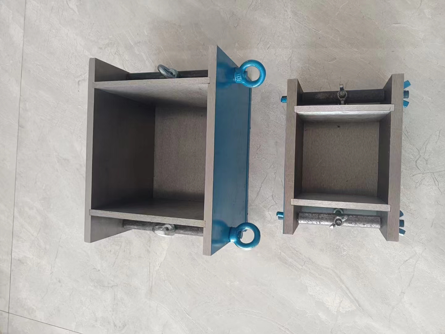 High Fortitudo 150x150mm 70x70mm caementa Cube Fingite