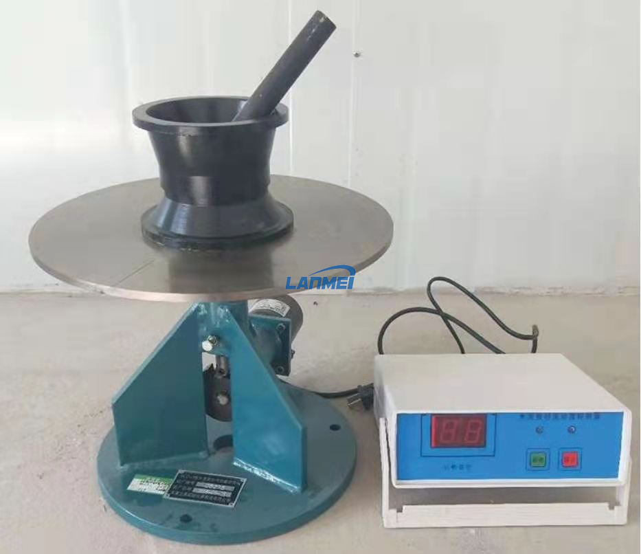 Cemento Cupiditas Constanty Test Flow Tabula Testing Machina, Cementa Vibrationis Meter