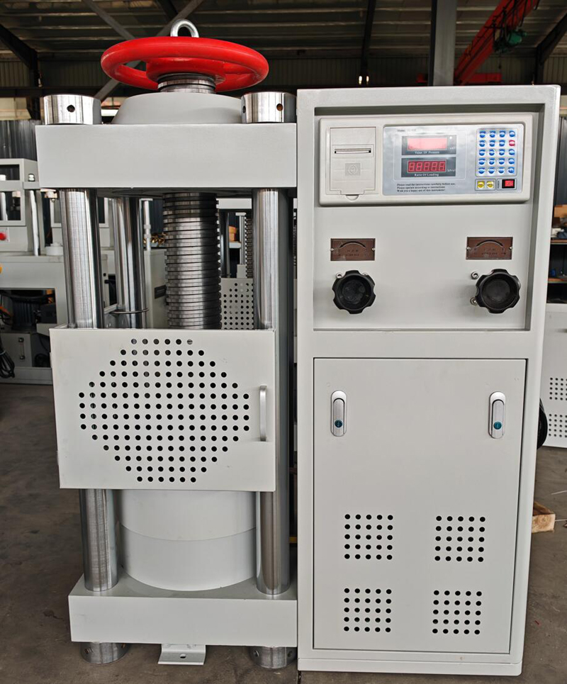 2000Kn concretum torcular apparatus ad Lab temptationis
