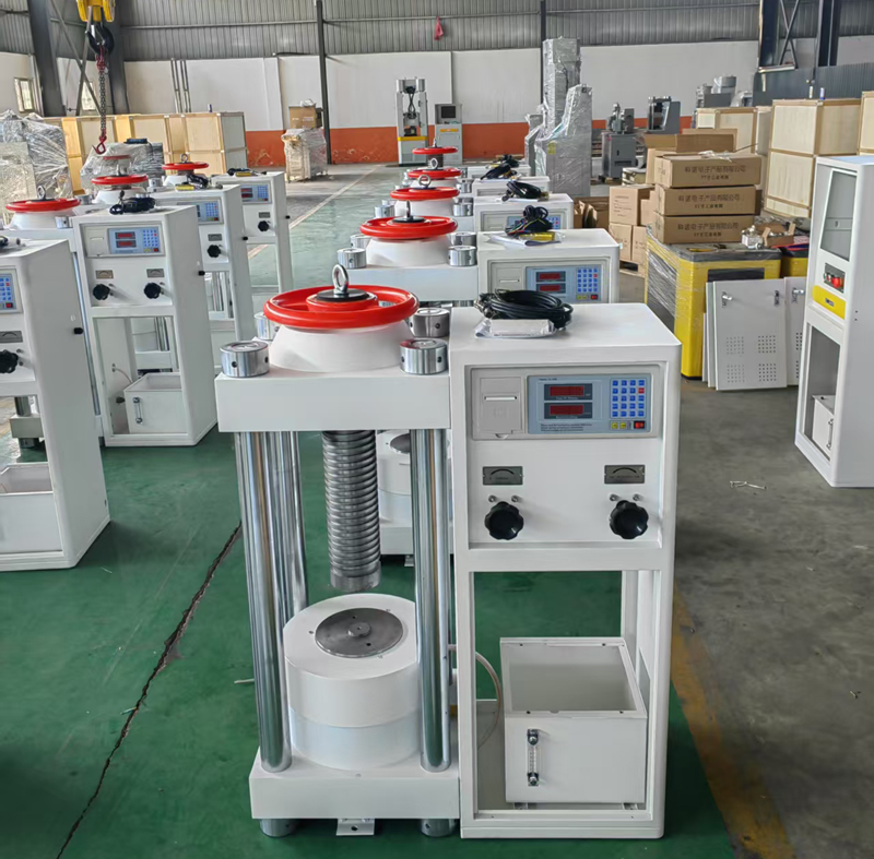2000Kn concretum testis machina