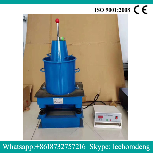 Concretum consistency workability vebe consistometer