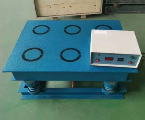 Concretum magnetico quassans mensam