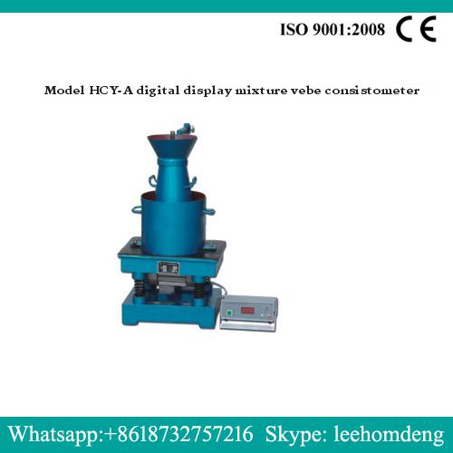 Digital concretum Vebe consistometer