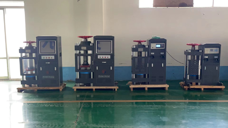 Universalis compressione Testing Machina concretum
