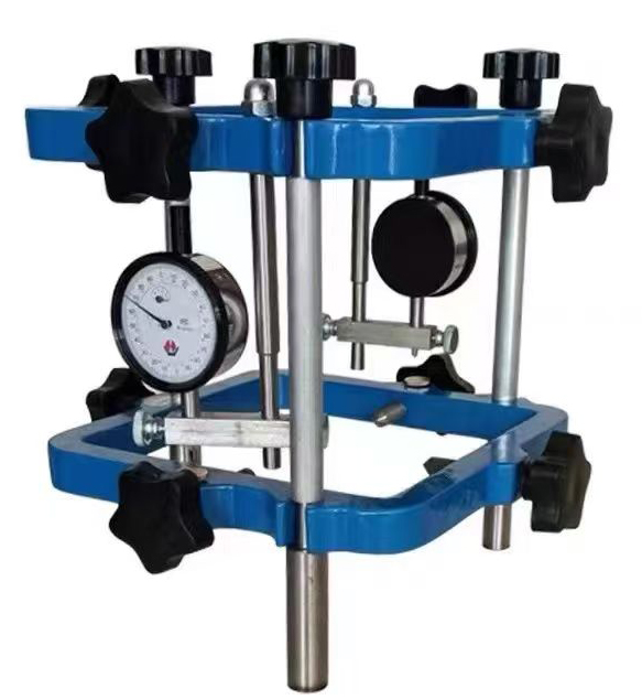 Concretum Cylindri compressometer-extensometer Lab
