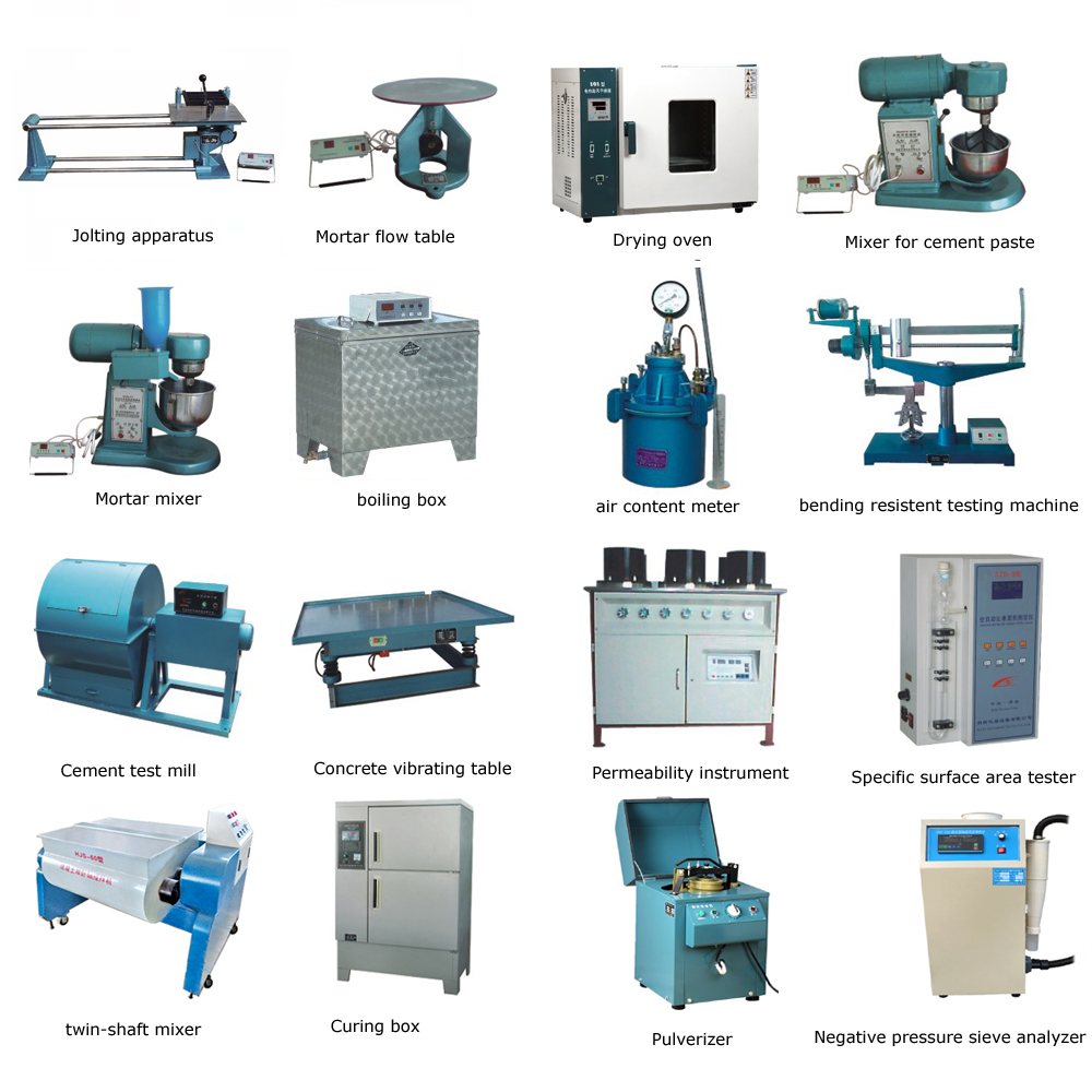 Laboratory Equipment Cementa concretum