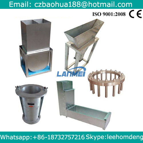 Complete paro of sui compacted concretum apparatu