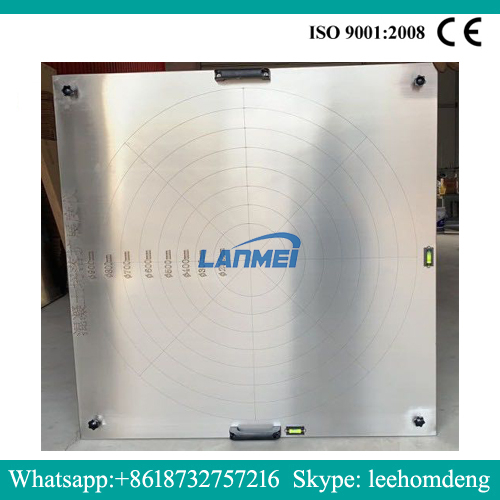 Concretum expansion fluxus laminam