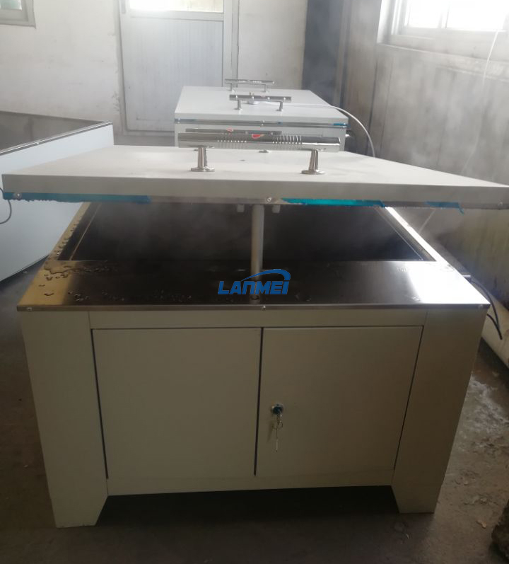 Cementa vapor curing arca
