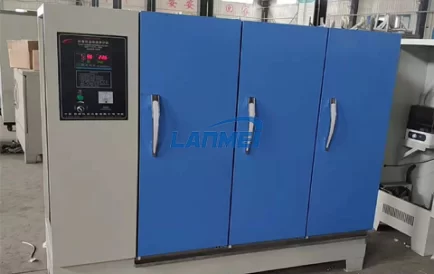 Cemitus concretum curing cabinet ad concretum cubicae